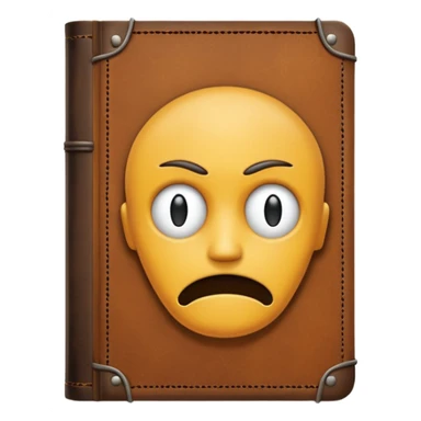 Psychiatry journal book, old book, depression, borderline sticker