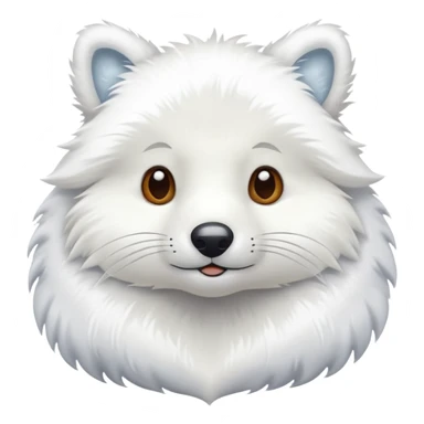 animal russe sous la neige sticker