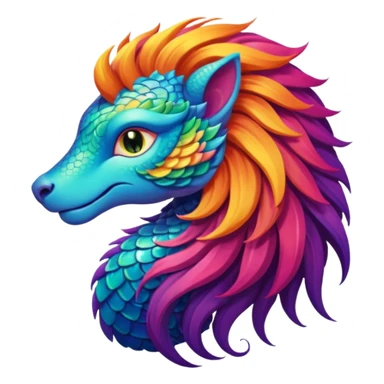 mythical animal sticker