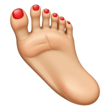 foot flipping someone off sticker