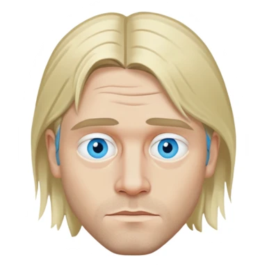 Kurt cobain pov sticker