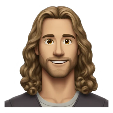 paul raci actor CODA long hair sticker