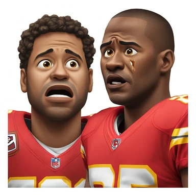 Kansas City Chiefs crying sticker