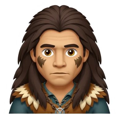 Cro-Magnon early human man sticker