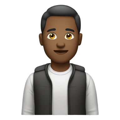 men with loptop sticker