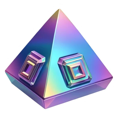 bismuth crystal sticker