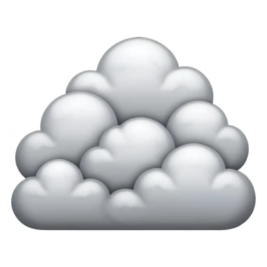 snowy weather clouds sticker
