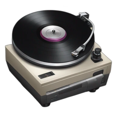 Technics record player sticker