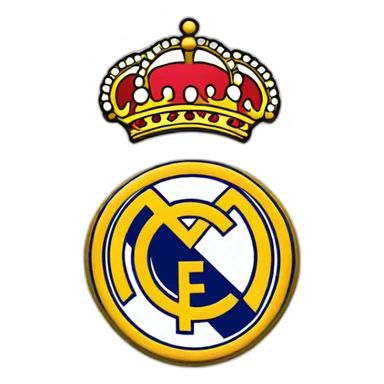 Real Madrid cf escudo  sticker