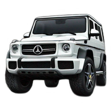 g 63 with a mountain background sticker