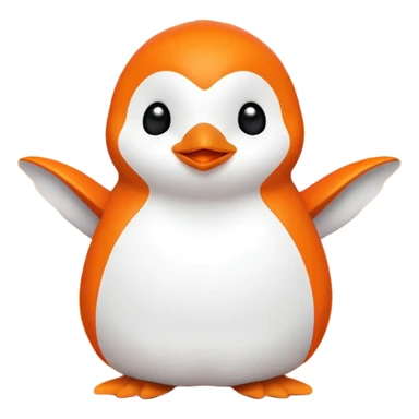 Colorful banner that says 'Bind is Life!!!', in bright orange, and on top of the banner a winking little white happy penguin sticker