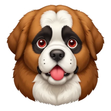 St. Bernard dog sticker
