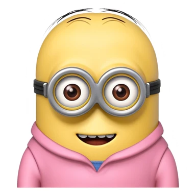 Minions rosa sticker