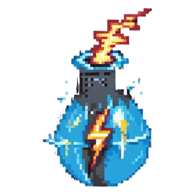 bomb power up sticker