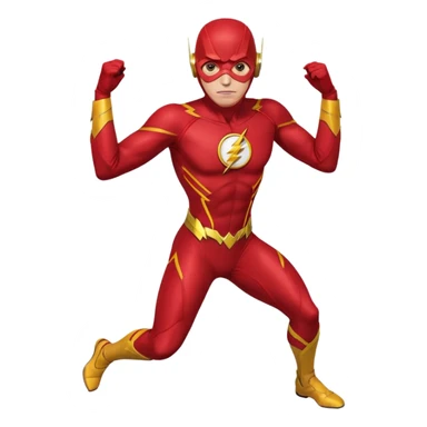 The Flash from Justice League sticker