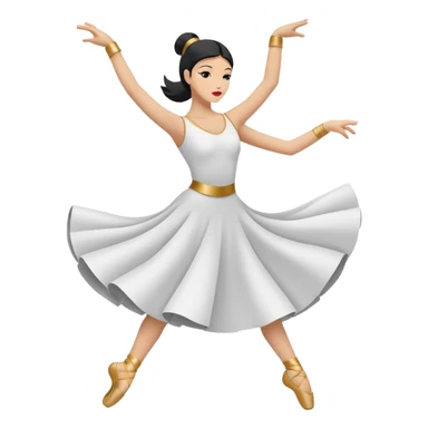 South-East (SE): "dancer_southeast: Create a minimal flat-vector dancer icon facing south-east. Pose rotated to face SE, maintaining dynamic motion. Black stroke 2px on transparent background, square canvas 1:1, SVG vector style, no text or facial features." sticker