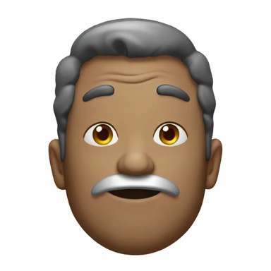 Man drool smoke sticker