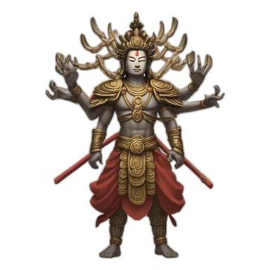 thousand-armed-avalokiteshwara sticker