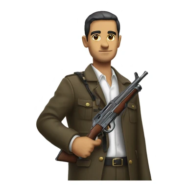 Vito Scaletta with Tommy gun sticker