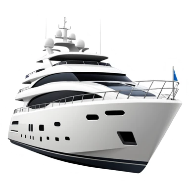 make a 70ft yacht facing to the right  sticker