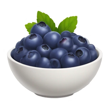 Blueberry açai bowl sticker