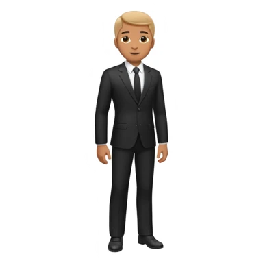 businessman full body sticker
