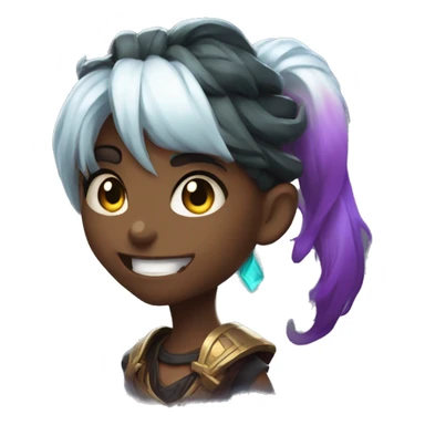 jinx from league of legends arcane sticker