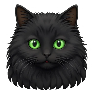 Black fluffy cat goes on holiday to romania sticker