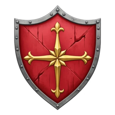 brasão sangrando medieval rosa de sangue vermelha sticker