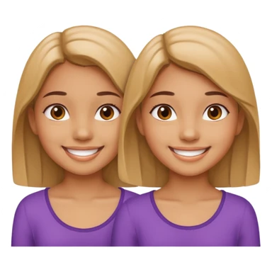 girly two frames of photos sticker