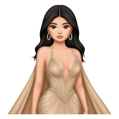 Kylie jenner met gala 2025 sticker