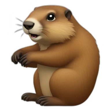 marmot sticker