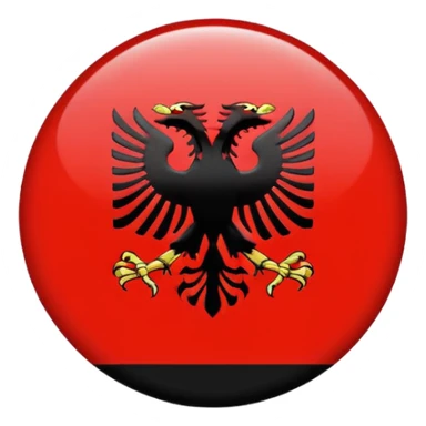 Make an albanian flag and put UÇK  on it with a circle  sticker
