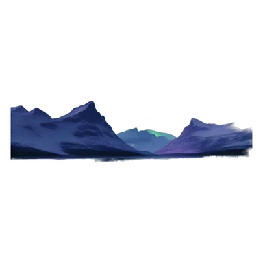 aurora northern lights night sky purple blue green sticker