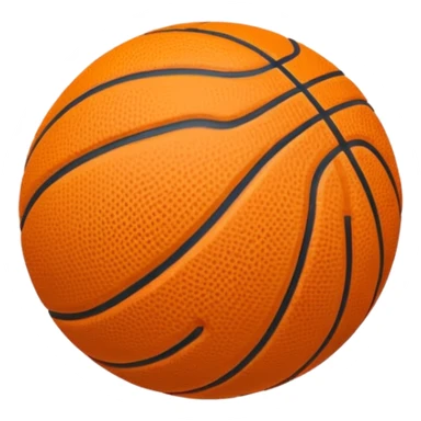 bouncing basketball  sticker