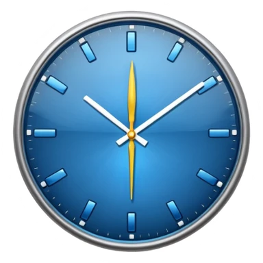 Clock it emoji sticker