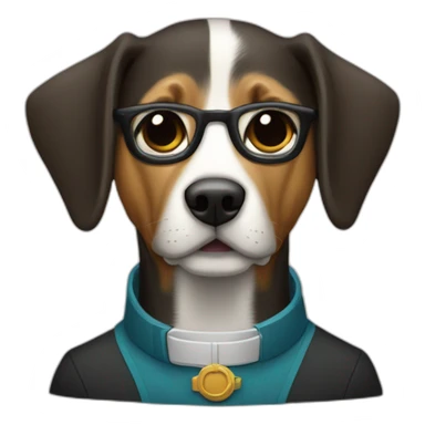 Perro pastor suizo sticker