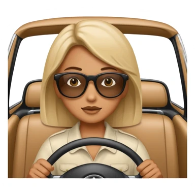 Simit araba kullanıyor sticker