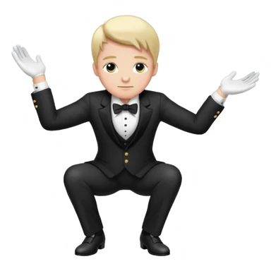 Butler bowing sticker