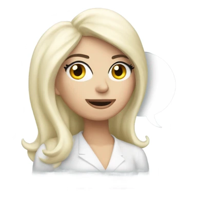 Lady Gaga with a chat bubble that says “Fahier” sticker