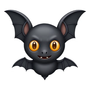 Make a emoji of bat batman edition  sticker