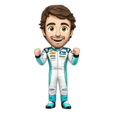 fernando alonso aston martin winning sticker