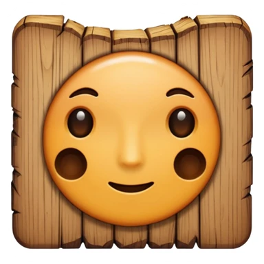 wood element sticker