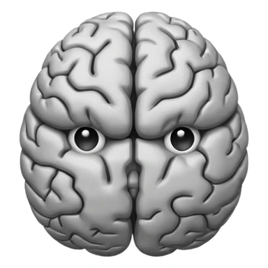 Brain sticker