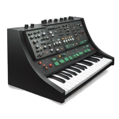 analog synthesizer bell sticker