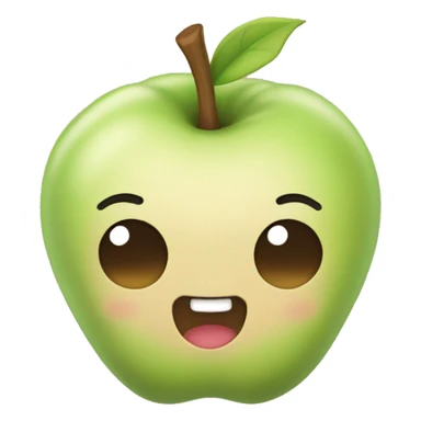 Pomme de terre kawaii sticker