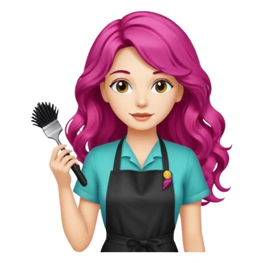 Beauty salon Alchemy that specialized on hair coloring  sticker