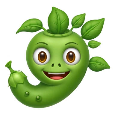 pea shooter pvz sticker