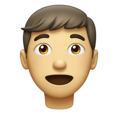 GABA emogy face sticker