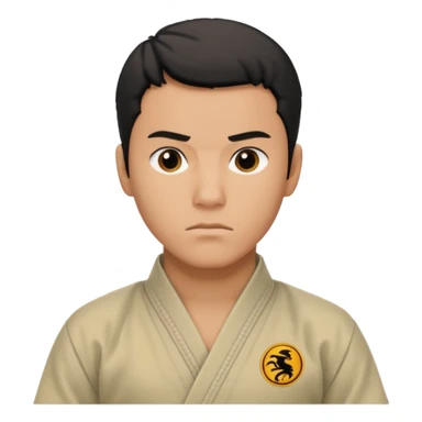 Miguel from Kobra Kai realistic  sticker